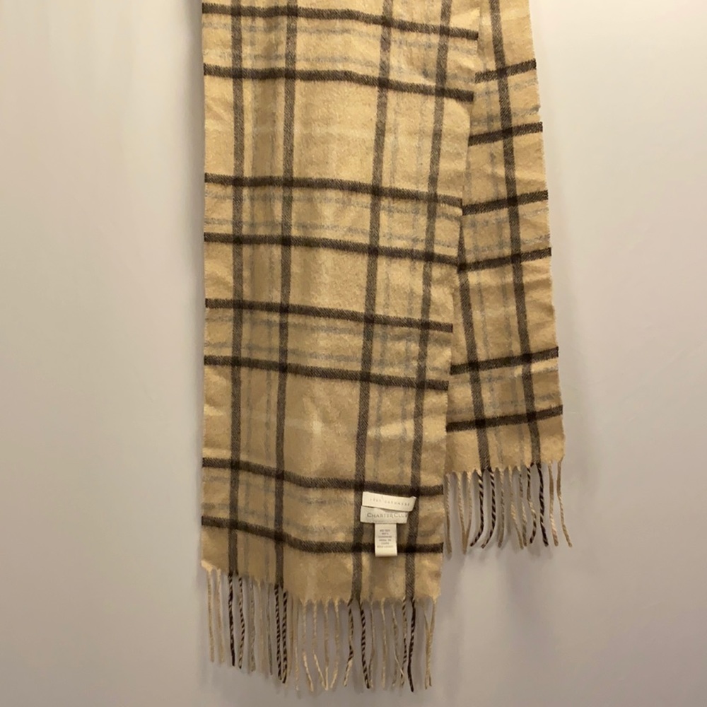 Charter Club scarf- Cashmere 100%
